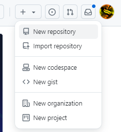 Create new repository